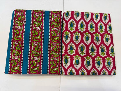 Cotton Suit with Cotton Dupatta