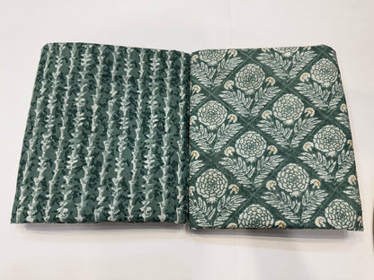 Cotton Suit with Cotton Dupatta