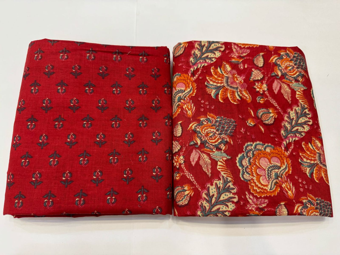 Cotton Suit with Cotton Dupatta