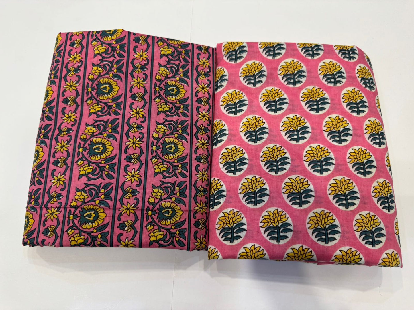 Cotton Suit with Cotton Dupatta