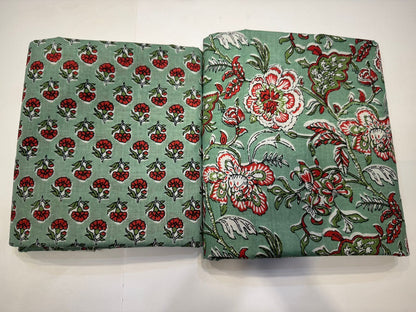 Cotton Suit with Cotton Dupatta
