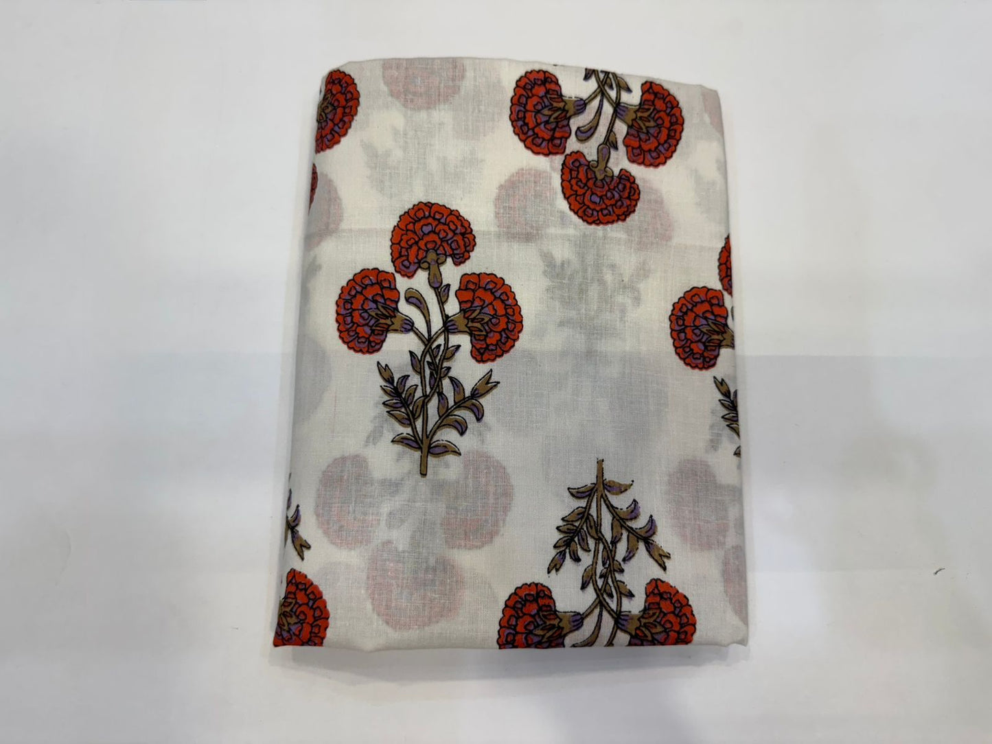 Cotton Suit with Cotton Dupatta