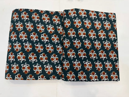 Cotton Suit with Cotton Dupatta