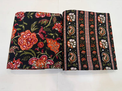 Cotton Suit with Cotton Dupatta