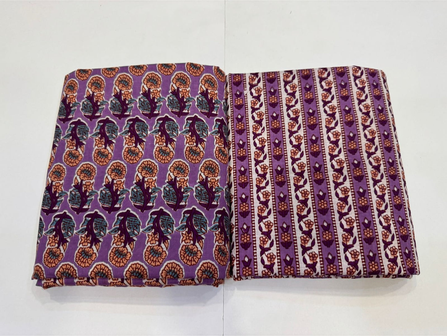 Cotton Suit with Cotton Dupatta