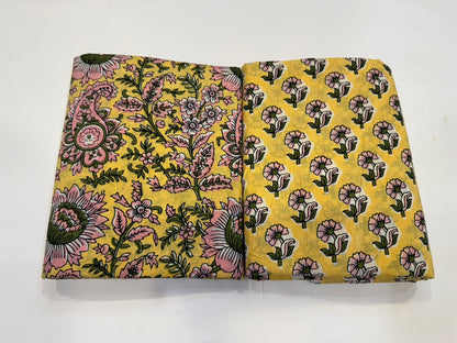 Cotton Suit with Cotton Dupatta
