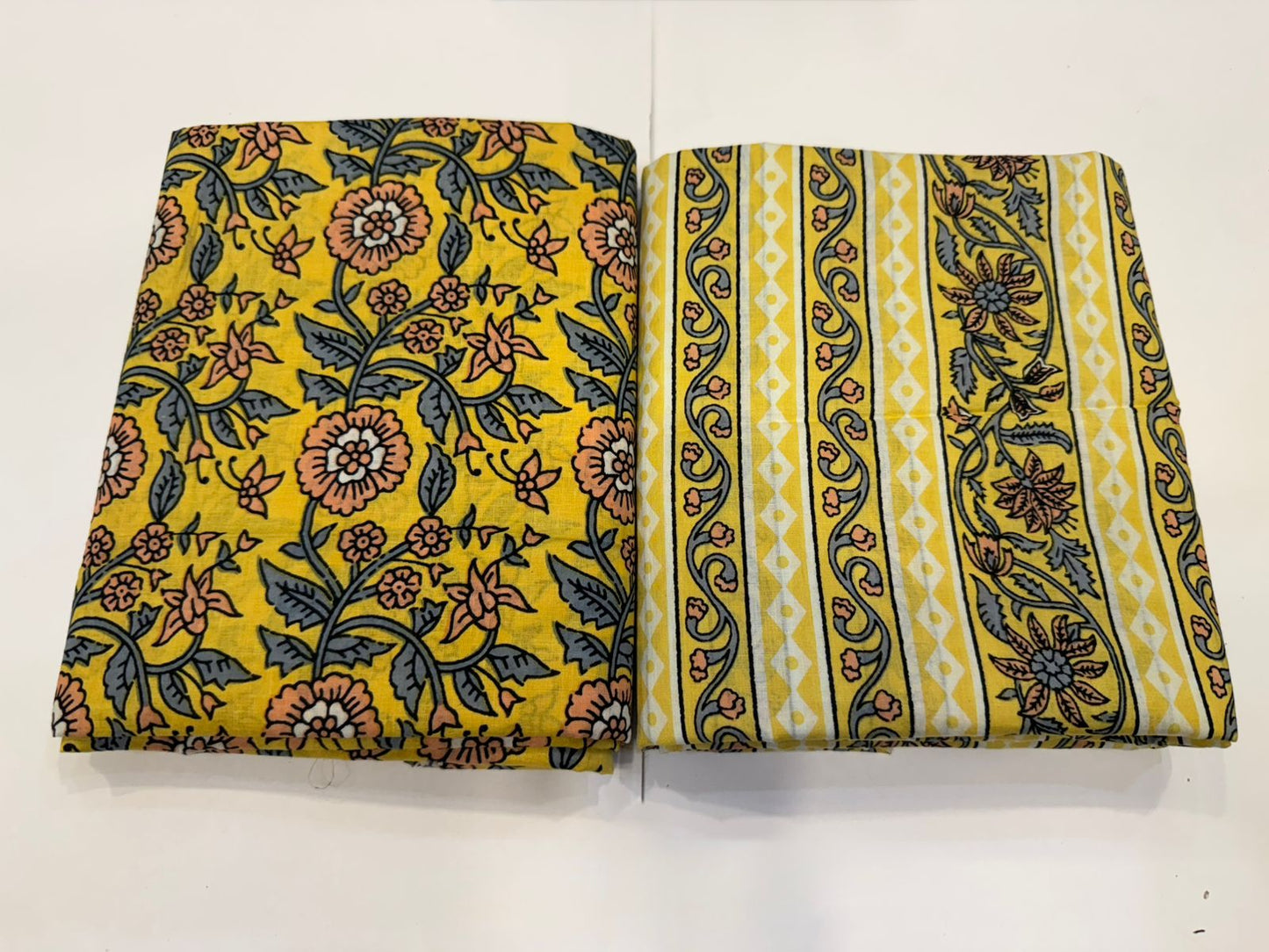 Cotton Suit with Cotton Dupatta