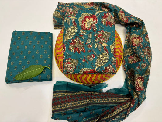 Cotton Suit with Cotton Dupatta