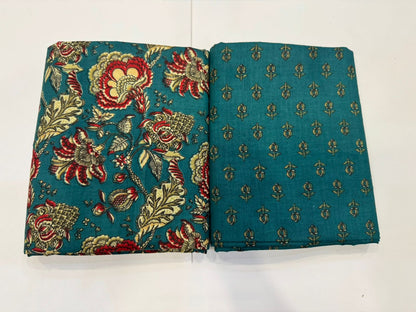 Cotton Suit with Cotton Dupatta