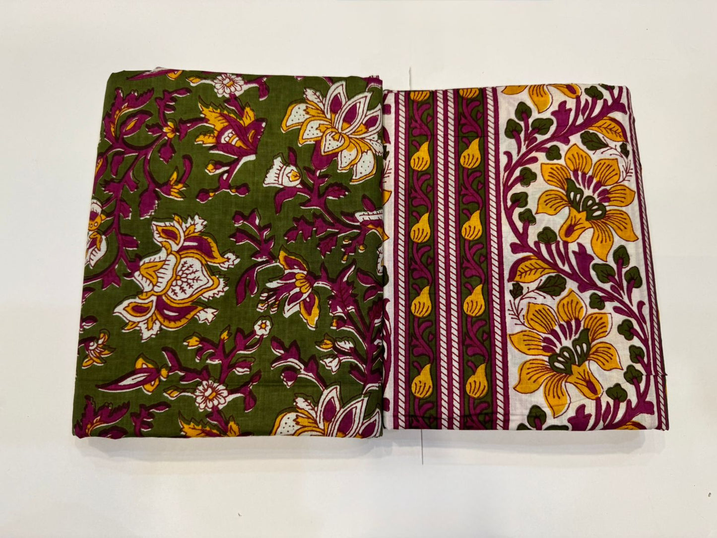 Cotton Suit with Cotton Dupatta