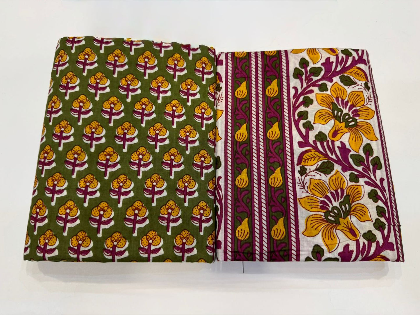 Cotton Suit with Cotton Dupatta