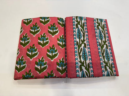 Cotton Suit with Cotton Dupatta