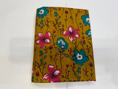 Cotton Suit with Cotton Dupatta
