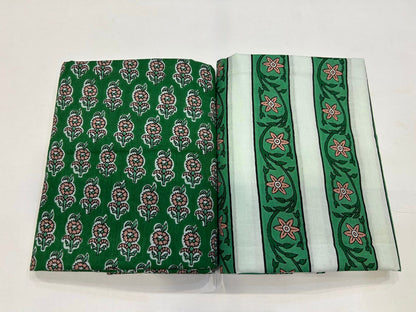 Cotton Suit with Cotton Dupatta