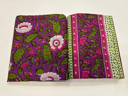 Cotton Suit with Cotton Dupatta