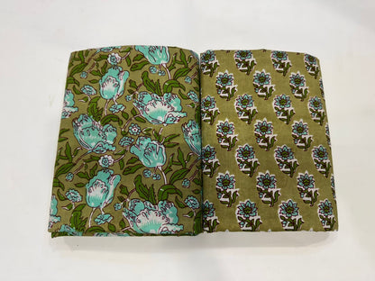 Cotton Suit with Cotton Dupatta