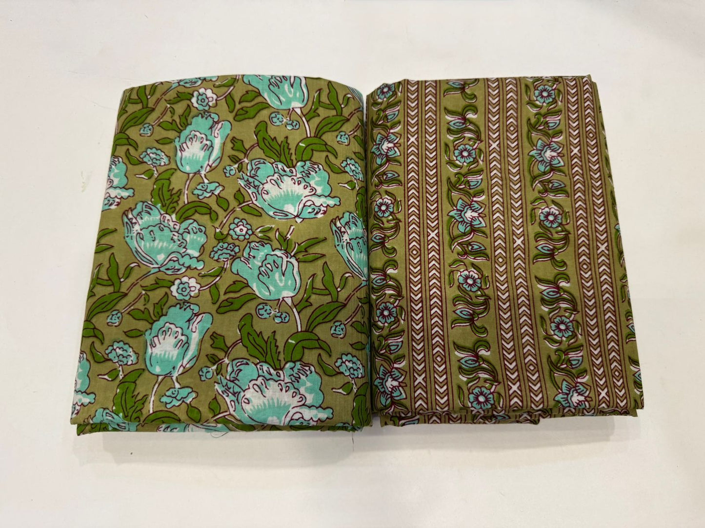 Cotton Suit with Cotton Dupatta