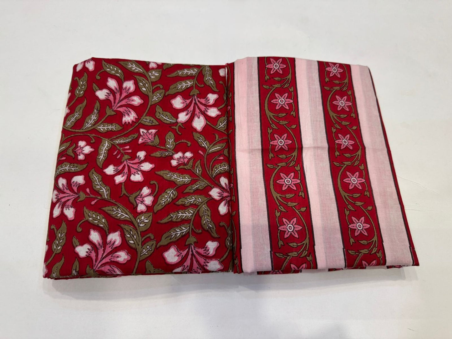 Cotton Suit with Cotton Dupatta