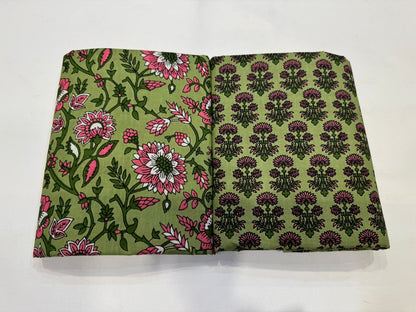 Cotton Suit with Cotton Dupatta