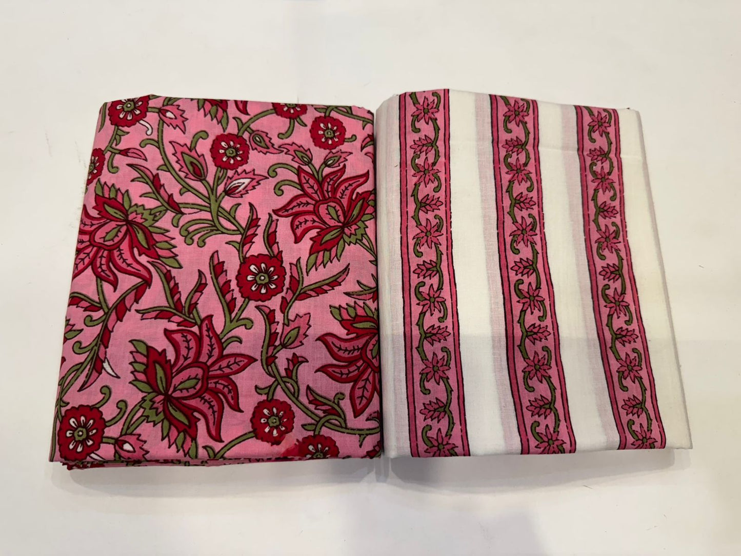 Cotton Suit with Cotton Dupatta