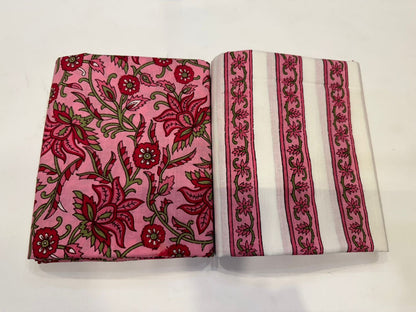 Cotton Suit with Cotton Dupatta