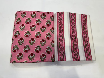 Cotton Suit with Cotton Dupatta