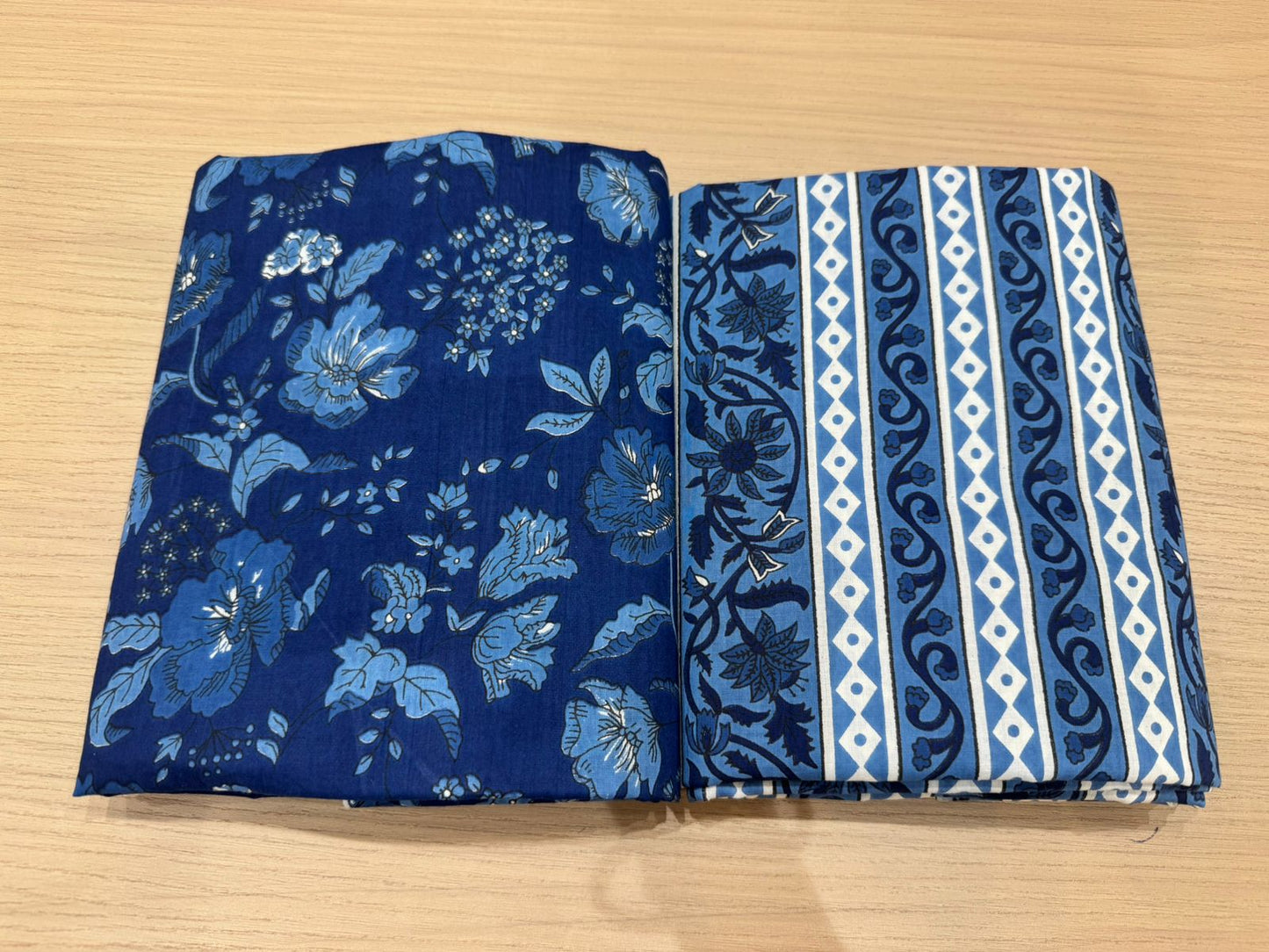 Cotton Suit with Cotton Dupatta