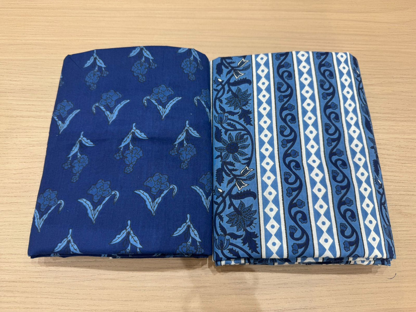 Cotton Suit with Cotton Dupatta