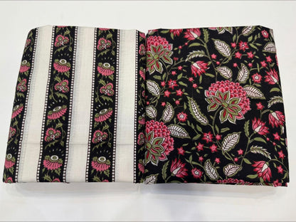 Cotton Suit with Cotton Dupatta