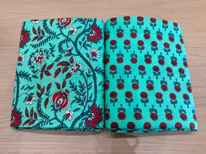 Cotton Suit with Cotton Dupatta