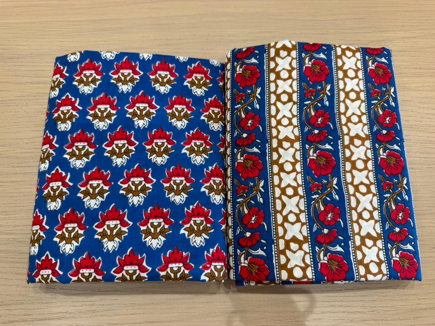 Cotton Suit with Cotton Dupatta