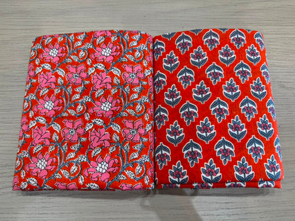 Cotton Suit with Cotton Dupatta