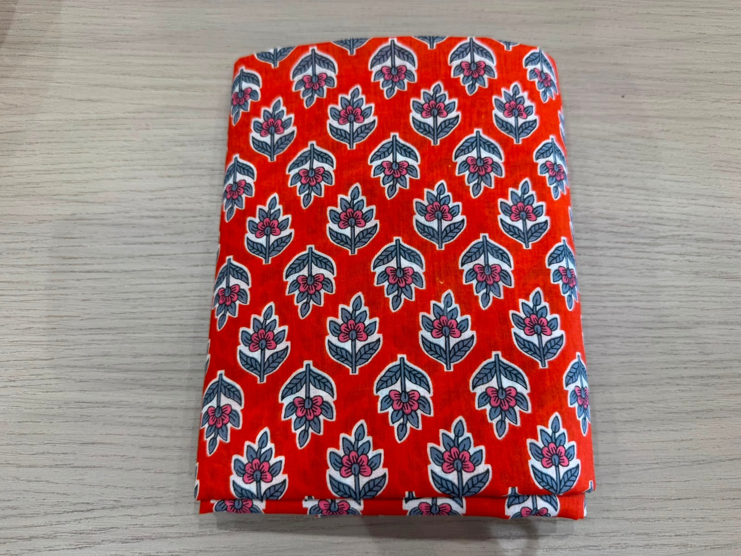 Cotton Suit with Cotton Dupatta