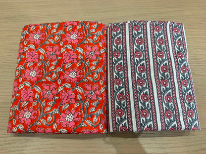Cotton Suit with Cotton Dupatta