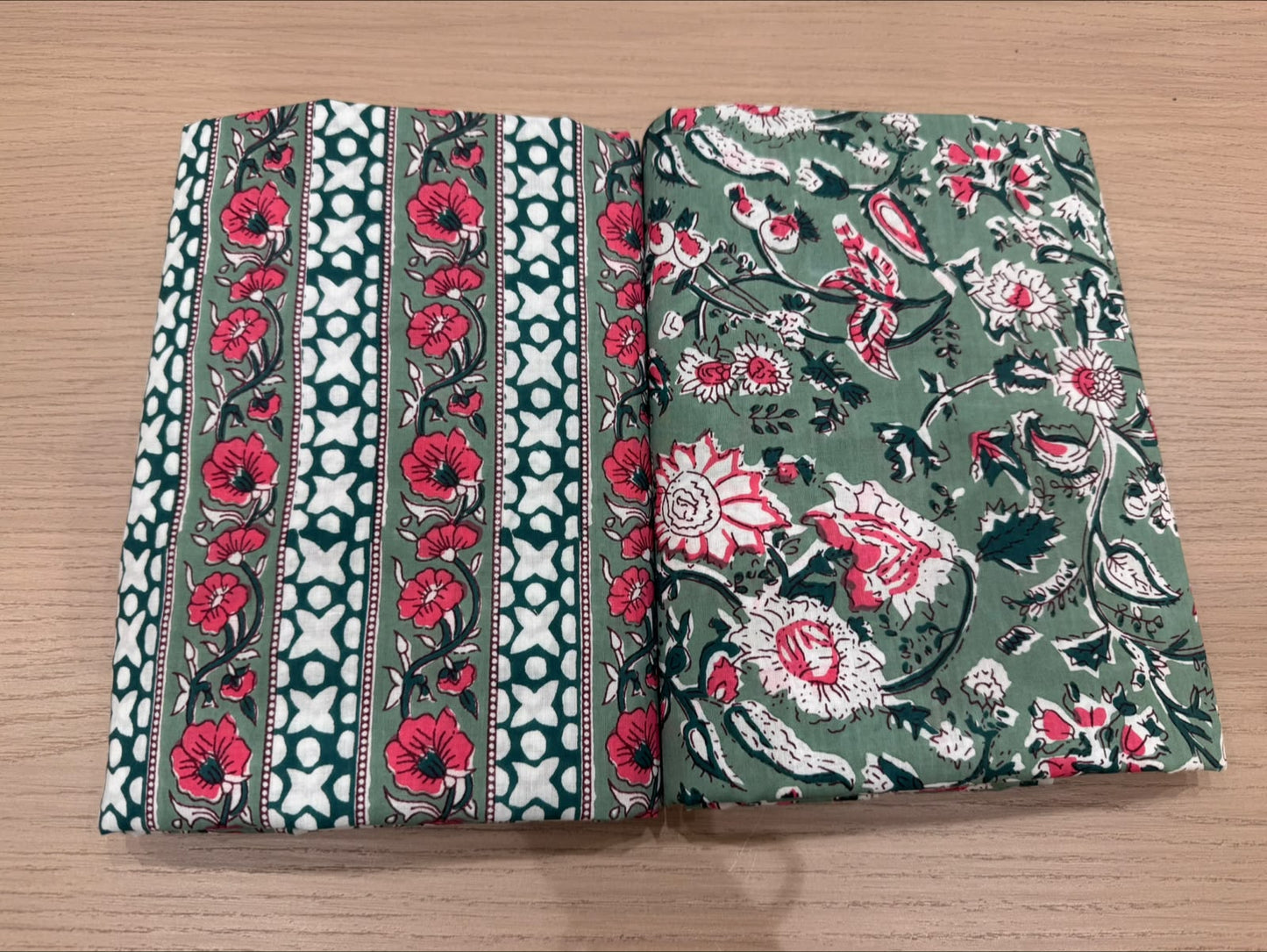 Cotton Suit with Cotton Dupatta