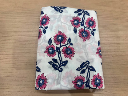 Cotton Suit with Cotton Dupatta