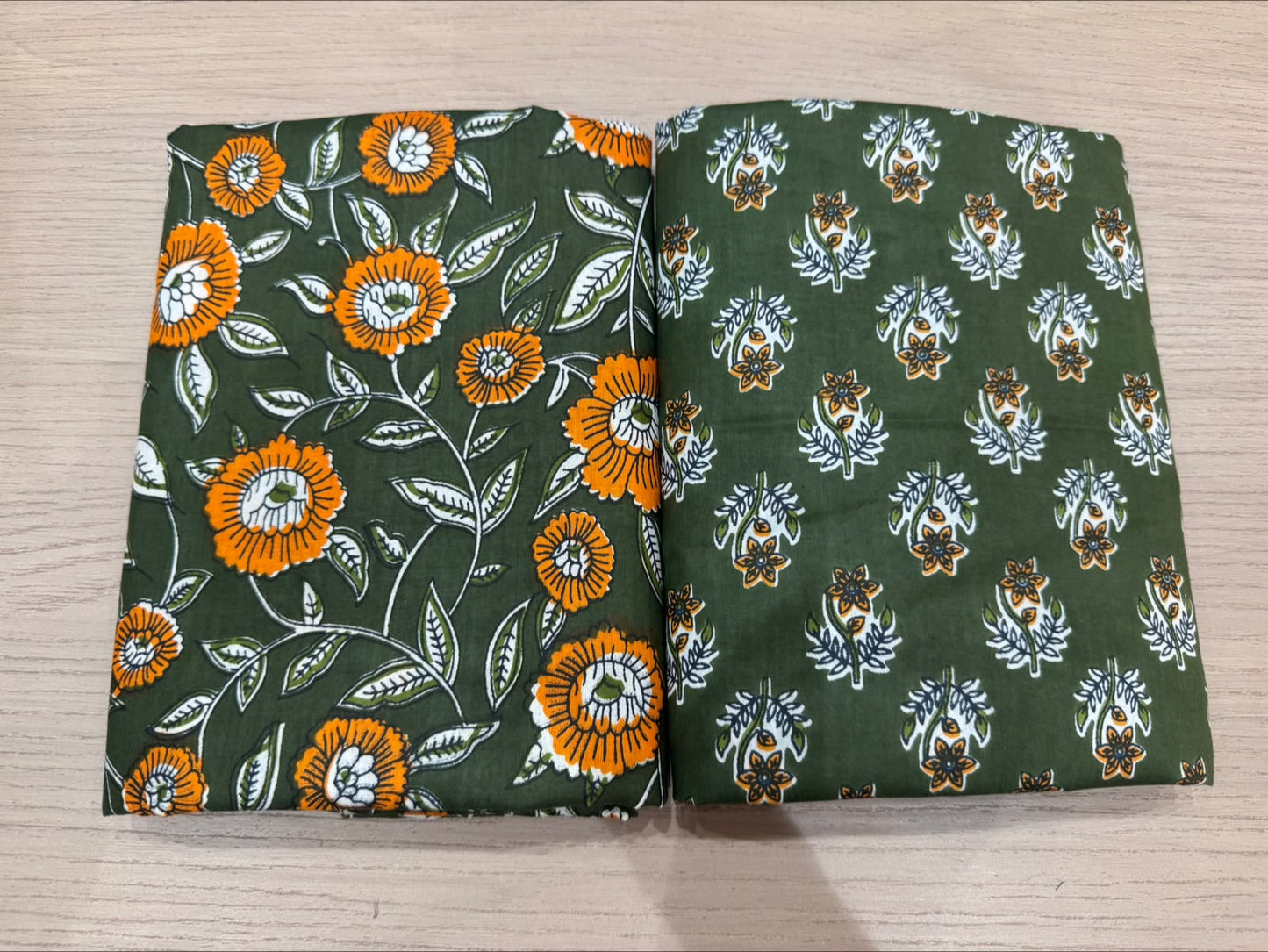 Cotton Suit with Cotton Dupatta