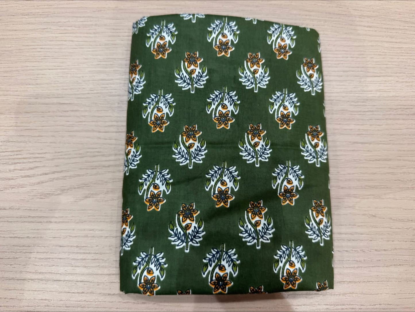 Cotton Suit with Cotton Dupatta