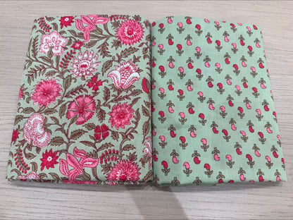 Cotton Suit with Cotton Dupatta
