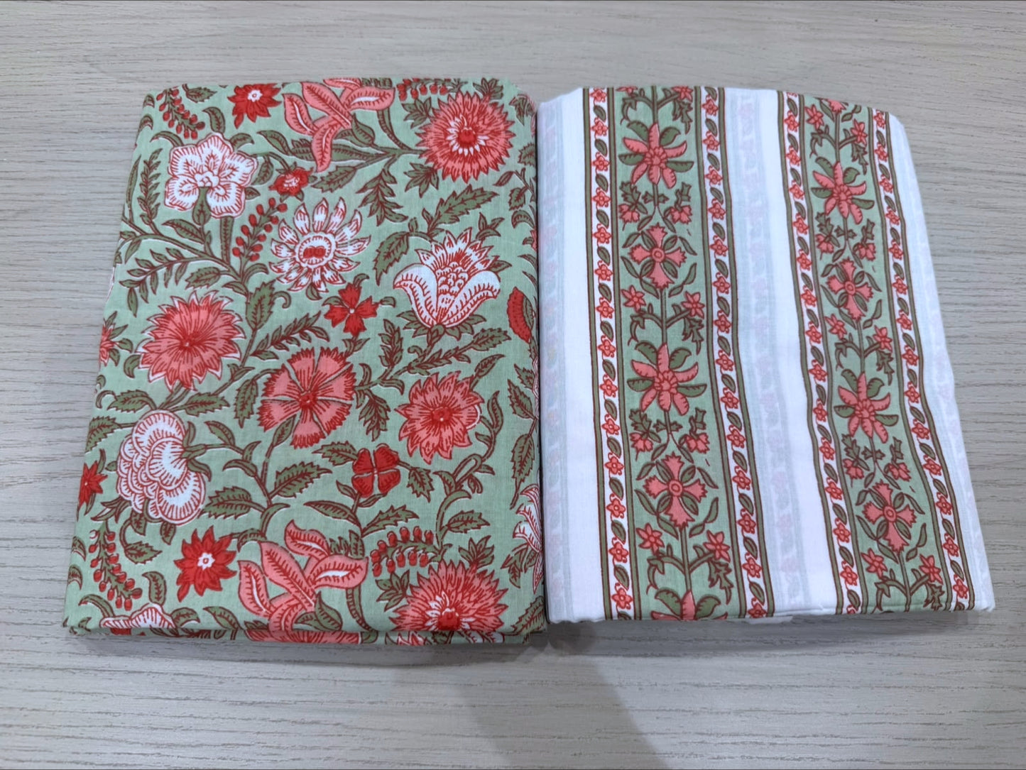 Cotton Suit with Cotton Dupatta