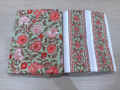 Cotton Suit with Cotton Dupatta