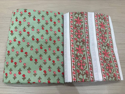 Cotton Suit with Cotton Dupatta