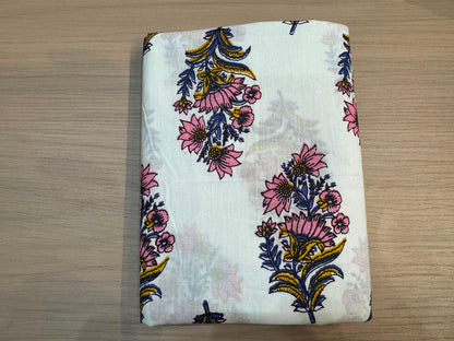 Cotton Suit with Cotton Dupatta