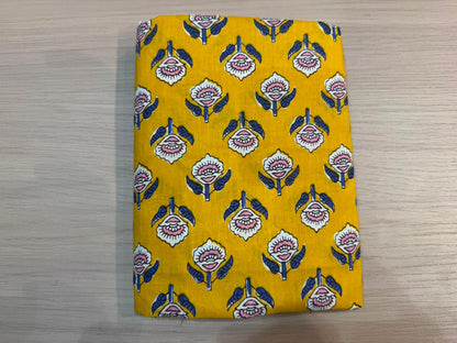 Cotton Suit with Cotton Dupatta
