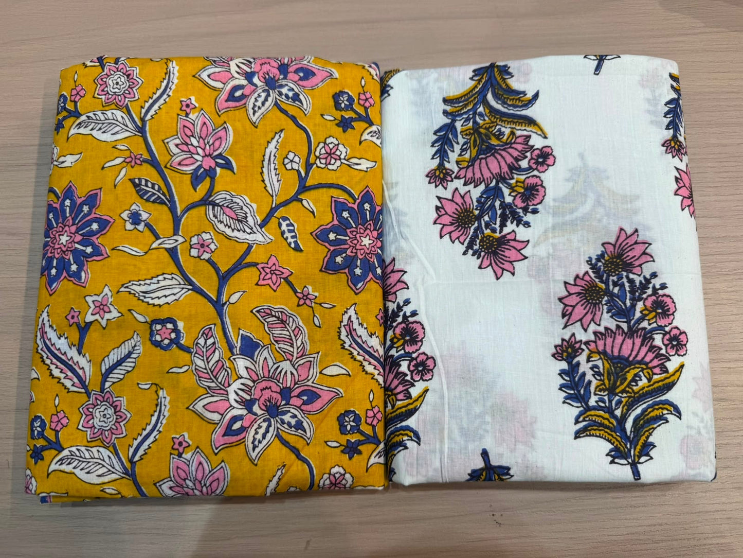 Cotton Suit with Cotton Dupatta