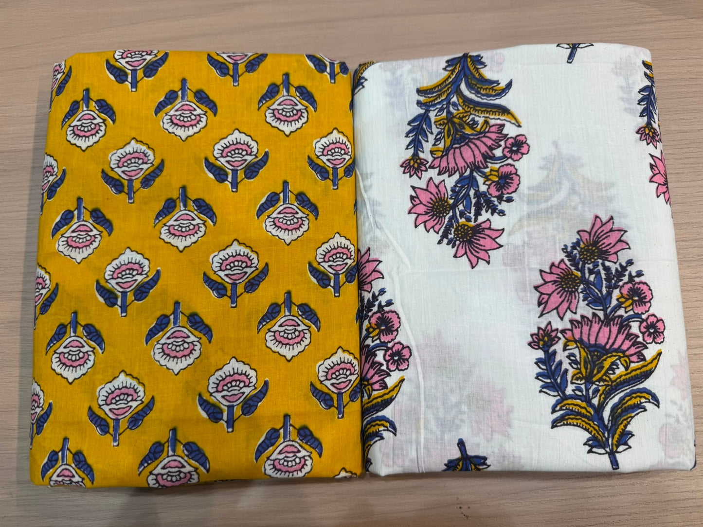 Cotton Suit with Cotton Dupatta
