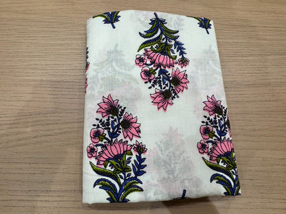 Cotton Suit with Cotton Dupatta