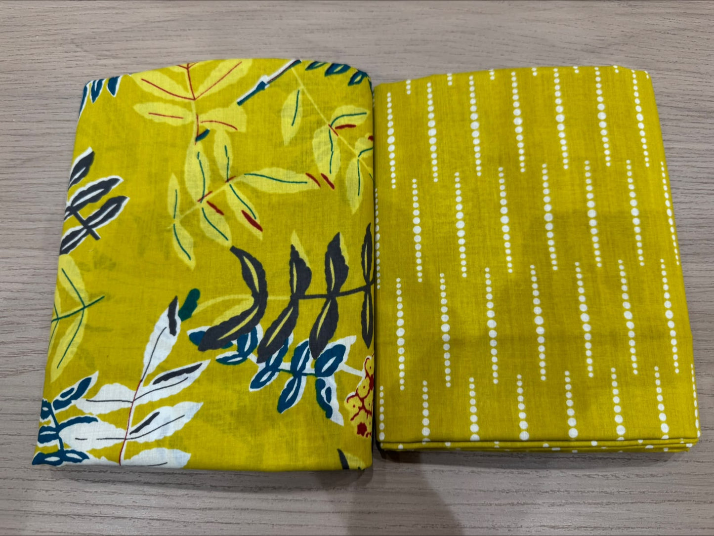 Cotton Suit with Cotton Dupatta