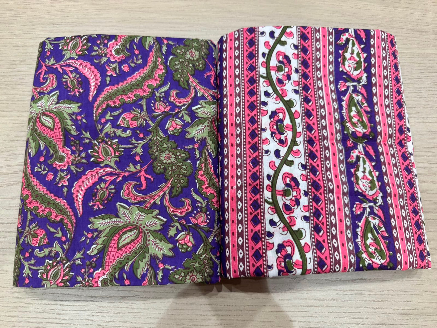 Cotton Suit with Cotton Dupatta