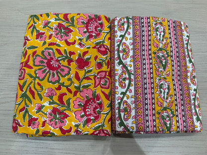 Cotton Suit with Cotton Dupatta
